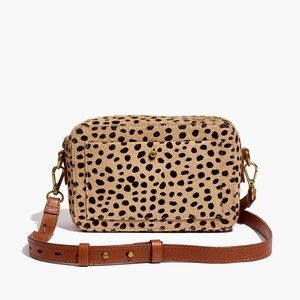 Madewell The Transport Camera Bag-Dotted Calf Hair
